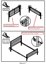 Preview for 6 page of Furniture of America CM7075F/Q Assembly Instructions Manual