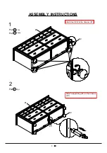 Preview for 8 page of Furniture of America CM7083D-M Assembly Instructions Manual