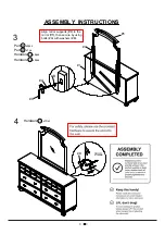 Preview for 9 page of Furniture of America CM7083D-M Assembly Instructions Manual