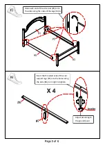 Preview for 5 page of Furniture of America CM7083Q Assembly Instructions Manual