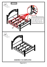 Preview for 12 page of Furniture of America CM7083Q Assembly Instructions Manual