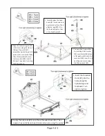 Preview for 4 page of Furniture of America CM7090Q Assembly Instructions