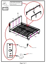 Preview for 7 page of Furniture of America CM7099CK Assembly Instructions Manual