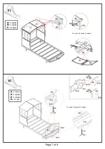 Preview for 7 page of Furniture of America CM7106BL Assembly Instructions Manual