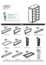 Preview for 5 page of Furniture of America CM7124-C Assembly Instructions Manual