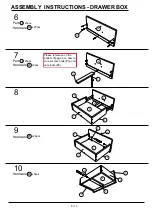 Preview for 8 page of Furniture of America CM7124-C Assembly Instructions Manual