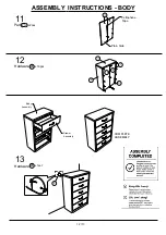 Preview for 12 page of Furniture of America CM7124-C Assembly Instructions Manual