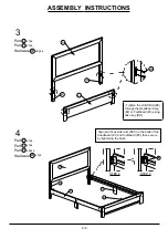 Preview for 8 page of Furniture of America CM7124-F Assembly Instructions Manual