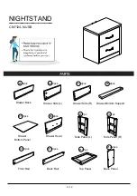 Preview for 5 page of Furniture of America CM7124-N-USB Assembly Instructions Manual