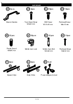 Preview for 6 page of Furniture of America CM7124-N-USB Assembly Instructions Manual