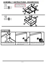 Preview for 9 page of Furniture of America CM7124-N-USB Assembly Instructions Manual