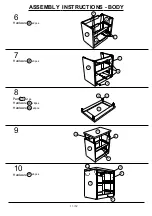 Preview for 11 page of Furniture of America CM7124-N-USB Assembly Instructions Manual