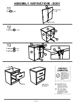 Preview for 12 page of Furniture of America CM7124-N-USB Assembly Instructions Manual