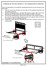 Preview for 5 page of Furniture of America CM7131 Assembly Instructions