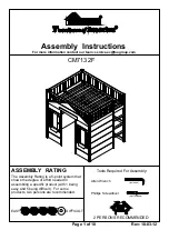 Preview for 1 page of Furniture of America CM7132F Assembly Instructions Manual