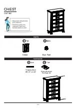 Preview for 5 page of Furniture of America CM7145C Assembly Instructions Manual