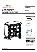 Furniture of America CM7145N Assembly Instructions Manual preview