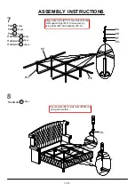 Preview for 11 page of Furniture of America CM7150CK Assembly Instructions Manual