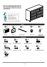 Preview for 5 page of Furniture of America CM7150D-M Assembly Instructions Manual