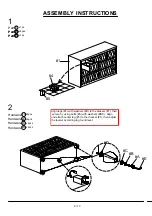 Preview for 8 page of Furniture of America CM7150D-M Assembly Instructions Manual