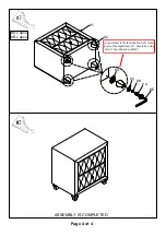 Preview for 4 page of Furniture of America CM7150N Assembly Instructions