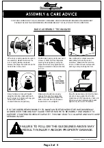 Preview for 2 page of Furniture of America CM7150Q Assembly Instructions Manual