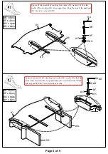 Preview for 5 page of Furniture of America CM7150Q Assembly Instructions Manual