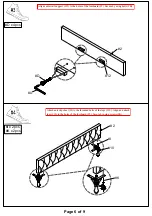 Preview for 6 page of Furniture of America CM7150Q Assembly Instructions Manual