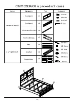 Preview for 6 page of Furniture of America CM7152EK Assembly Instructions Manual