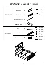 Предварительный просмотр 6 страницы Furniture of America CM7152Q Assembly Instructions Manual