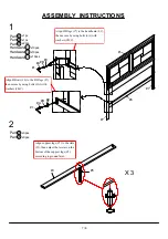 Предварительный просмотр 7 страницы Furniture of America CM7152Q Assembly Instructions Manual