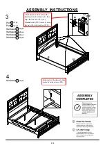 Предварительный просмотр 8 страницы Furniture of America CM7152Q Assembly Instructions Manual