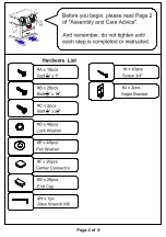Preview for 4 page of Furniture of America CM7153CK Assembly Instructions Manual