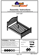 Preview for 6 page of Furniture of America CM7159T Assembly Instructions Manual