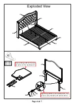 Preview for 4 page of Furniture of America CM7160F/Q-VN Assembly Instructions Manual