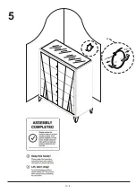 Предварительный просмотр 8 страницы Furniture of America CM7164C Assembly Instructions Manual