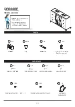 Preview for 5 page of Furniture of America CM7164D Assembly Instructions Manual