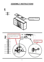 Preview for 6 page of Furniture of America CM7164D Assembly Instructions Manual