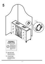 Preview for 8 page of Furniture of America CM7164D Assembly Instructions Manual