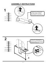 Preview for 6 page of Furniture of America CM7164M Assembly Instructions Manual