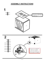 Preview for 6 page of Furniture of America CM7164N Assembly Instructions Manual