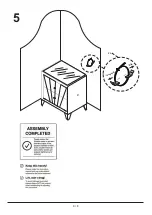 Preview for 8 page of Furniture of America CM7164N Assembly Instructions Manual