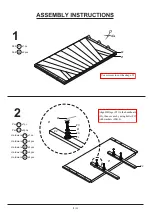 Preview for 8 page of Furniture of America CM7164Q Assembly Instructions Manual