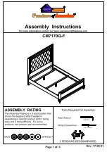 Furniture of America CM7170Q-F Assembly Instructions Manual preview