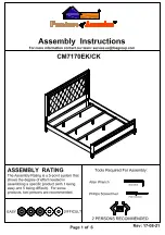 Preview for 7 page of Furniture of America CM7170Q-F Assembly Instructions Manual