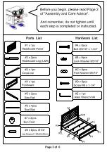 Preview for 9 page of Furniture of America CM7170Q-F Assembly Instructions Manual