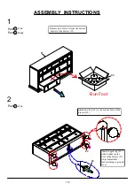 Предварительный просмотр 7 страницы Furniture of America CM7171D-M Assembly Instructions Manual