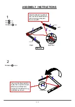 Preview for 6 page of Furniture of America CM7176F Assembly Instructions Manual