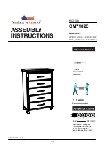 Furniture of America CM7182C Assembly Instructions Manual preview