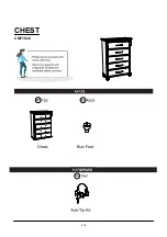 Preview for 5 page of Furniture of America CM7182C Assembly Instructions Manual